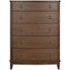 Bellevue Whiskey Brown 5 Drawer Chest