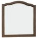 Bellevue Whiskey Brown Rectangular Dresser Mirror