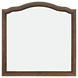 Bellevue Whiskey Brown Rectangular Dresser Mirror