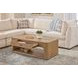 Normandy Warm Driftwood Rectangular Coffee Table