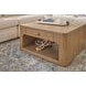 Normandy Warm Driftwood Square Coffee Table