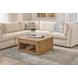 Normandy Warm Driftwood Square Coffee Table