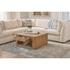Normandy Warm Driftwood Square Coffee Table
