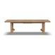 Normandy Warm Driftwood 100" Extendable Rectangular Dining Table