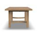 Normandy Warm Driftwood 100" Extendable Rectangular Dining Table