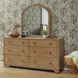 Normandy Warm Driftwood 6 Drawer Dresser