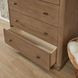 Normandy Warm Driftwood 5 Drawer Chest