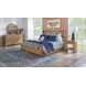 Normandy Warm Driftwood King Panel Bed
