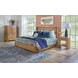 Normandy Warm Driftwood Panel Bedroom Set
