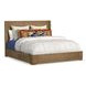 Normandy Warm Driftwood King Storage Panel Bed