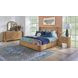 Normandy Warm Driftwood King Storage Panel Bed