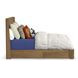 Normandy Warm Driftwood King Storage Panel Bed