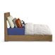 Normandy Warm Driftwood Queen Panel Bed