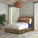Normandy Warm Driftwood Queen Storage Panel Bed