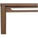 Verona Medium Brown Rectangular End Table
