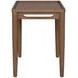 Verona Medium Brown Rectangular End Table