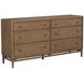 Verona Medium Brown Panel Bedroom Set