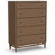 Verona Medium Brown Panel Bedroom Set