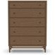 Verona Medium Brown Panel Bedroom Set
