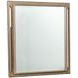 Verona Medium Brown Oak Rectangular Dresser Mirror