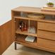 Millwork Rustic Umber and Black 2 Door Sideboard
