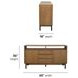 Millwork Rustic Umber and Black 2 Door Sideboard