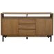 Millwork Rustic Umber and Black 2 Door Sideboard