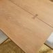 Millwork Rustic Umber and Black 90" Rectangular Dining Table
