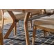 Millwork Rustic Umber and Black 90" Rectangular Dining Table