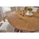 Millwork Rustic Umber 54" Round Dining Table