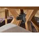 Millwork Rustic Umber 54" Round Dining Table
