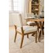 Millwork Cream Performance Fabric Upholstered Dining Chair Set of 2