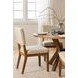 Millwork Cream Performance Fabric Upholstered Dining Chair Set of 2