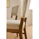 Millwork Off White Performance Fabric Upholstered Counter Height Chair Set of 2