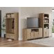 Dovander Warm Brown 63" Extra Large TV Stand