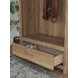 Dovander Warm Brown Hall Tree with Storage Bench