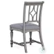 Plymouth Gray Upholstered Side Chair Set of 2