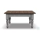 Plymouth Distressed Gray Wash Square Cocktail Table