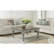 Plymouth Distressed Gray Wash Square Cocktail Table