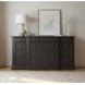 Atrium Black 12 Drawer Dresser