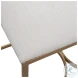 W-23008 Crisp White Accent Stool
