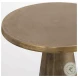 W23024 Antique Brass Accent Table