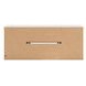 Cadmori Matte Black 63" XL TV Stand with Fireplace Option