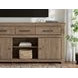 Garistyn Natural Rustic 73" XL TV Stand with Fireplace Option