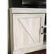 Bellaby Whitewash 63" TV Stand with Electric Fireplace