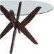Amalie Brown 48" Round Dining Table