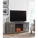 Wynnlow Gray 63" TV Stand with Electric Fireplace