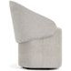 Tempo Beige Performance Fabric Barrel Arm Chair