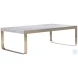 Aster Brass And Capiz Cocktail Table