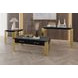Empire Black Rectangular Console Table
